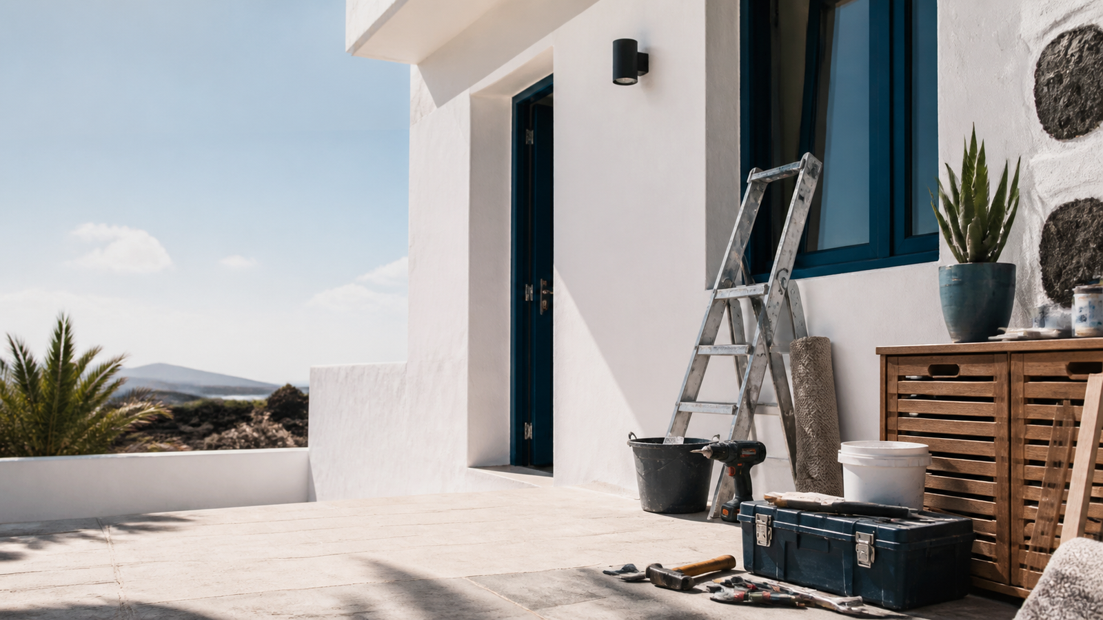 Entorno de reforma y mantenimiento de vivienda en Lanzarote